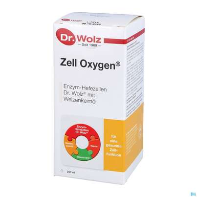 Sie sehen eine Packung Zell Oxygen Dr.wolz Trink/kur Nr.60579 250ml, Produktbild: 02 Zell Oxygen Dr.wolz Trink/kur Nr.60579 250ml, A-Nr.: 0813341 - 02