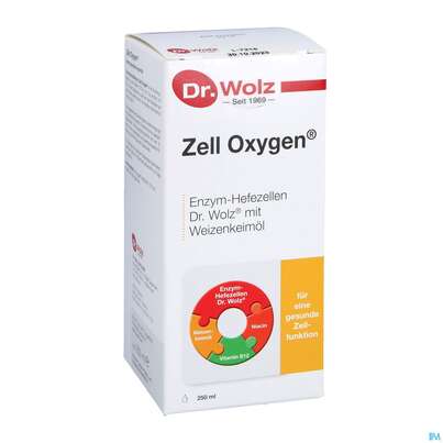 Sie sehen eine Packung Zell Oxygen Dr.wolz Trink/kur Nr.60579 250ml, Produktbild: 03 Zell Oxygen Dr.wolz Trink/kur Nr.60579 250ml, A-Nr.: 0813341 - 03