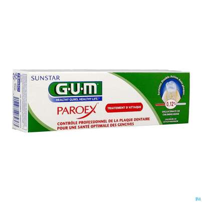 Sie sehen eine Packung Zahnpaste Gum Paroex +chx 0,12% Kurzzeitpflege1790 75ml, Produktbild: 03 Zahnpaste Gum Paroex +chx 0,12% Kurzzeitpflege1790 75ml, A-Nr.: 3115732 - 03