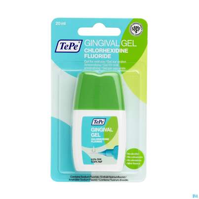Sie sehen eine Packung Zahnpaste Tepe Gel Gingival 20ml, Produktbild: 02 Zahnpaste Tepe Gel Gingival 20ml, A-Nr.: 3894512 - 02